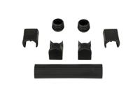 Doppen en voetensteun voor stapelkruk