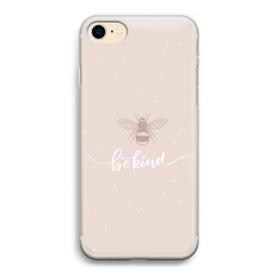 Be(e) kind: iPhone 7 Transparant Hoesje
