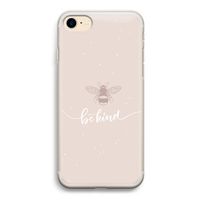 Be(e) kind: iPhone 7 Transparant Hoesje