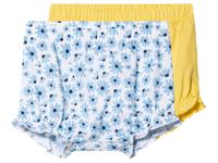 lupilu 2 baby shorts (62/68, Wit/blauw/geel)