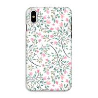 Sierlijke bloemen: iPhone X Tough Case