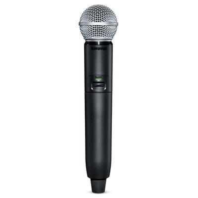 Shure GLXD2+/SM58 draadloze SM58 microfoon
