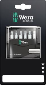 Wera Bit-Check 7 TX Universal 1 SB, 7 -delig - 1 stuk(s) - 05073404001