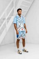 Off The Pitch Global Satin Zomerset Heren Blauw - Maat M - Kleur: Lichtblauw | Soccerfanshop
