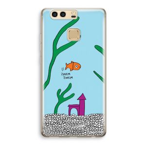 Aquarium: Huawei P9 Transparant Hoesje