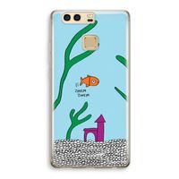 Aquarium: Huawei P9 Transparant Hoesje