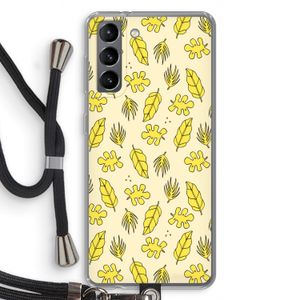 Herfst: Samsung Galaxy S21 Transparant Hoesje met koord