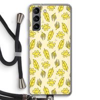 Herfst: Samsung Galaxy S21 Transparant Hoesje met koord Herfst: Samsung Galaxy S21 Transparant Hoesje met koord