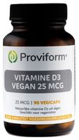 Proviform Vitamine D3 vegan 25mcg (90 vega caps) - thumbnail