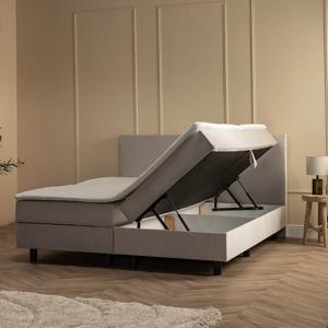 Dekbed Discounter Opbergboxspring Rib 90 x 210 cm, Montage: Incl. Montage