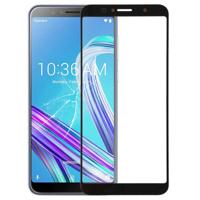 Voorkant scherm buitenste glazen lens voor ASUS Zenfone Max Pro (M1) ZB601KL/ZB602KL X00TD (zwart)