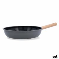 Pan Bidasoa Mia Grijs Metaal Ø 28 cm (6 Stuks)