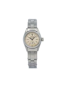 Rolex montre Oyster Perpetual 24 mm pre-owned - Tons neutres