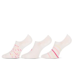 Dames footie invisible flamazing 3-pack