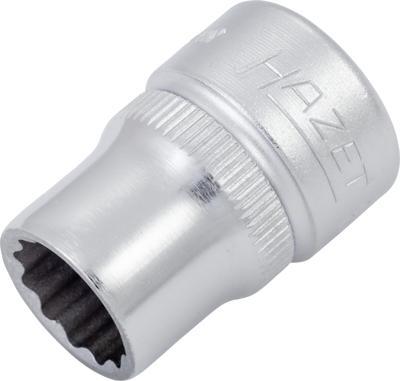 HAZET Dopsleutel 880AZ-3/8 · 3/8 inch (10 mm) vierkant hol · Buitentwaalfkant tractieprofiel · SW 3/8?