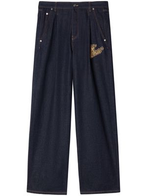Off-White jean droit 90s à logo appliqué - Bleu