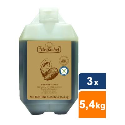 Megachef - Premium Oestersaus - 3x 5.4 kg