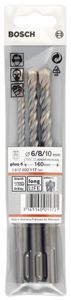 Bosch 3-delige hamerborenset SDS-plus-5 5,6,8 x 115mm