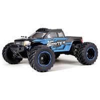 Blackzon Groen Brushed 1:12 RC auto Elektro Monstertruck 4WD 2,4 GHz Incl. accu en lader, Met lichteffect