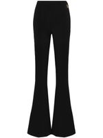 Elisabetta Franchi pantalon à coupe évasée - Noir - thumbnail