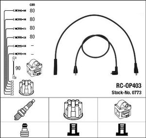 Bougiekabelset RCOP403