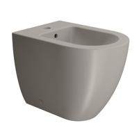 Bidet Sapho Pura 36x55 cm Mat Grijs Bidet Sapho Pura 36x55 cm Mat Grijs