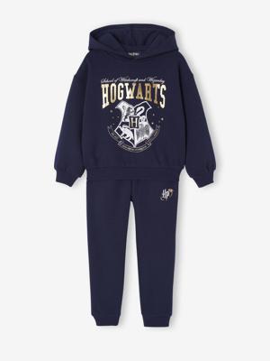 Sportieve set sweater + broek HARRY POTTER® van molton marineblauw