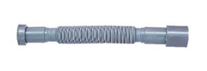 Kirchhoff ECO-SAVE kunststof aansluitbuis, grijs, 1 1/2"IG x 40/50 mm, flexibel 370-830 mm - 98836949