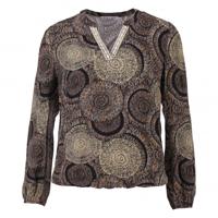 Enjoy - Bruin | Dames | Blouse | Bruin | XL | regular | Kamst mode Enjoy - Bruin | Dames | Blouse | Bruin | XL | regular | Kamst mode