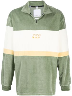 Napa By Martine Rose sweat colour block - Vert