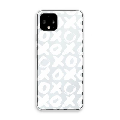 XOXO: Pixel 4 Transparant Hoesje
