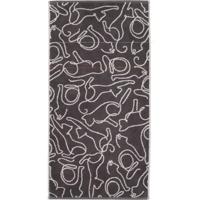 Cawö Cawö Cute Cats 6264 Badlaken 80x150 basalt/platin Cawö Cawö Cute Cats 6264 Badlaken 80x150 basalt/platin