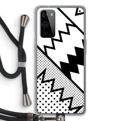 Pop Art #5: OnePlus 9 Pro Transparant Hoesje met koord