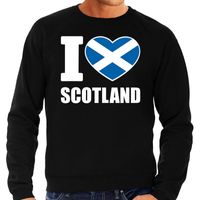 I love Scotland sweater / trui zwart voor heren - thumbnail