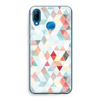Gekleurde driehoekjes pastel: Huawei P20 Lite Transparant Hoesje Gekleurde driehoekjes pastel: Huawei P20 Lite Transparant Hoesje