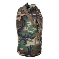 Grote duffel tas/plunjezak camouflage 90 cm