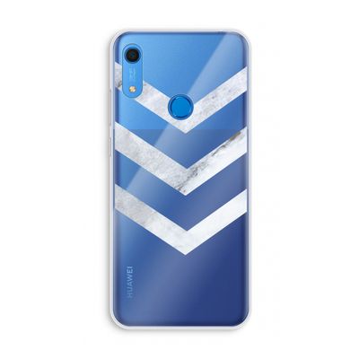 Marmeren pijlen: Huawei Y6s Transparant Hoesje