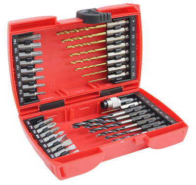 CON:P Set Boren & Bits 32Dlg - B23407