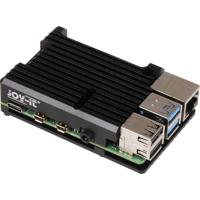 Joy-it ARMOR Case BLOCK SBC-behuizing Geschikt voor serie: Raspberry Pi® Incl. passieve koeler Zwart