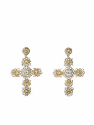 Dolce & Gabbana boucles d'oreilles Filigree en or jaune 18ct