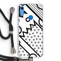 Pop Art #4: Huawei Y6s Transparant Hoesje met koord