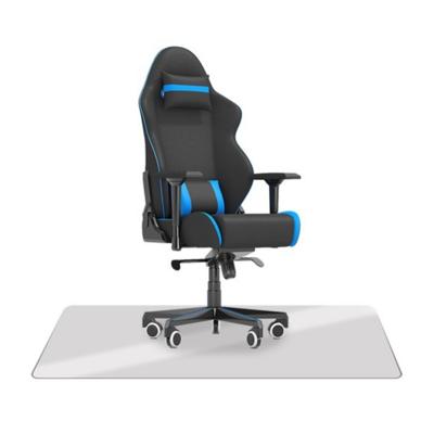 Ruhhy Beschermmat onder bureaustoel - 100 x 140 cm - semi transparant - rechthoek - polypropyleen