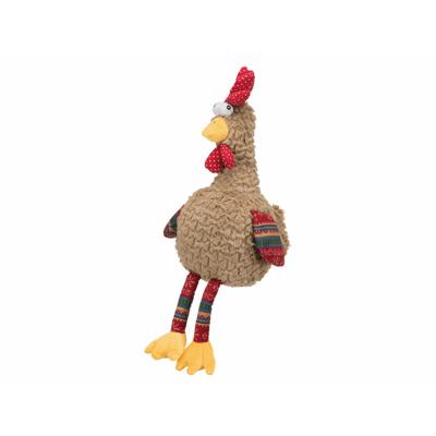 Knuffel voor honden Trixie Polyester Pluche Papier Crunch Haan 60 cm