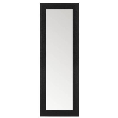 Leen Bakker - Spiegel Bo - 145x50 Cm - MDF/Glas - Zwart