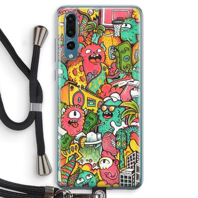 Vexx City: Huawei P20 Pro Transparant Hoesje met koord