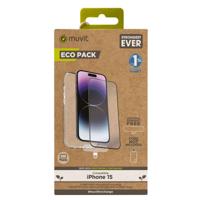 Mobielhoesje en -beschermer Muvit for Change iPhone 15 iPhone 15