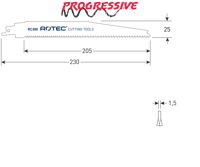 Rotec Reciprozagen | RC380 | S1156XHM | 2 Stuks - 525.0380