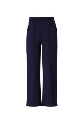 NoNo winter wide leg broek meisjes - navy blauw - Sayla - interlock