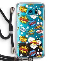 Pow Smack: Samsung Galaxy S6 Transparant Hoesje met koord