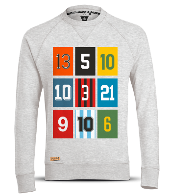 FC Kluif - Het Rugnummer Sweater - Grijs